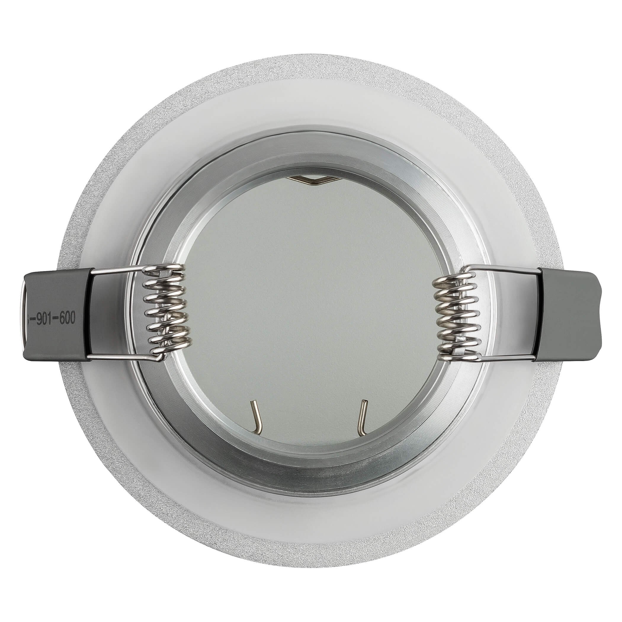 Inbouwspot GU10 'Terni PRO' 92X92 Alu-Geborsteld • Van den Heuvel