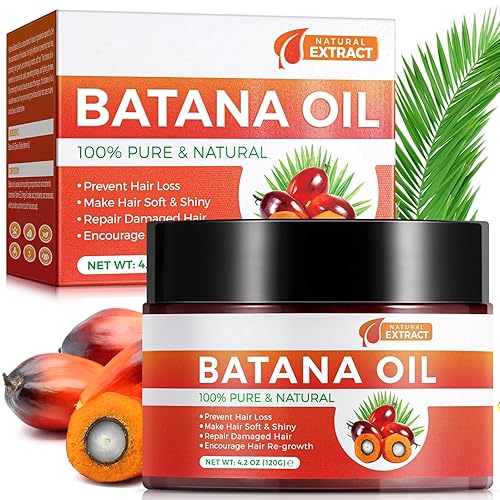 Miniatura 1 de Aceite de batana para el crecimiento del cabello, aceite de batana crudo 100% puro y natural para el crecimiento y reparación del cabello, evita la