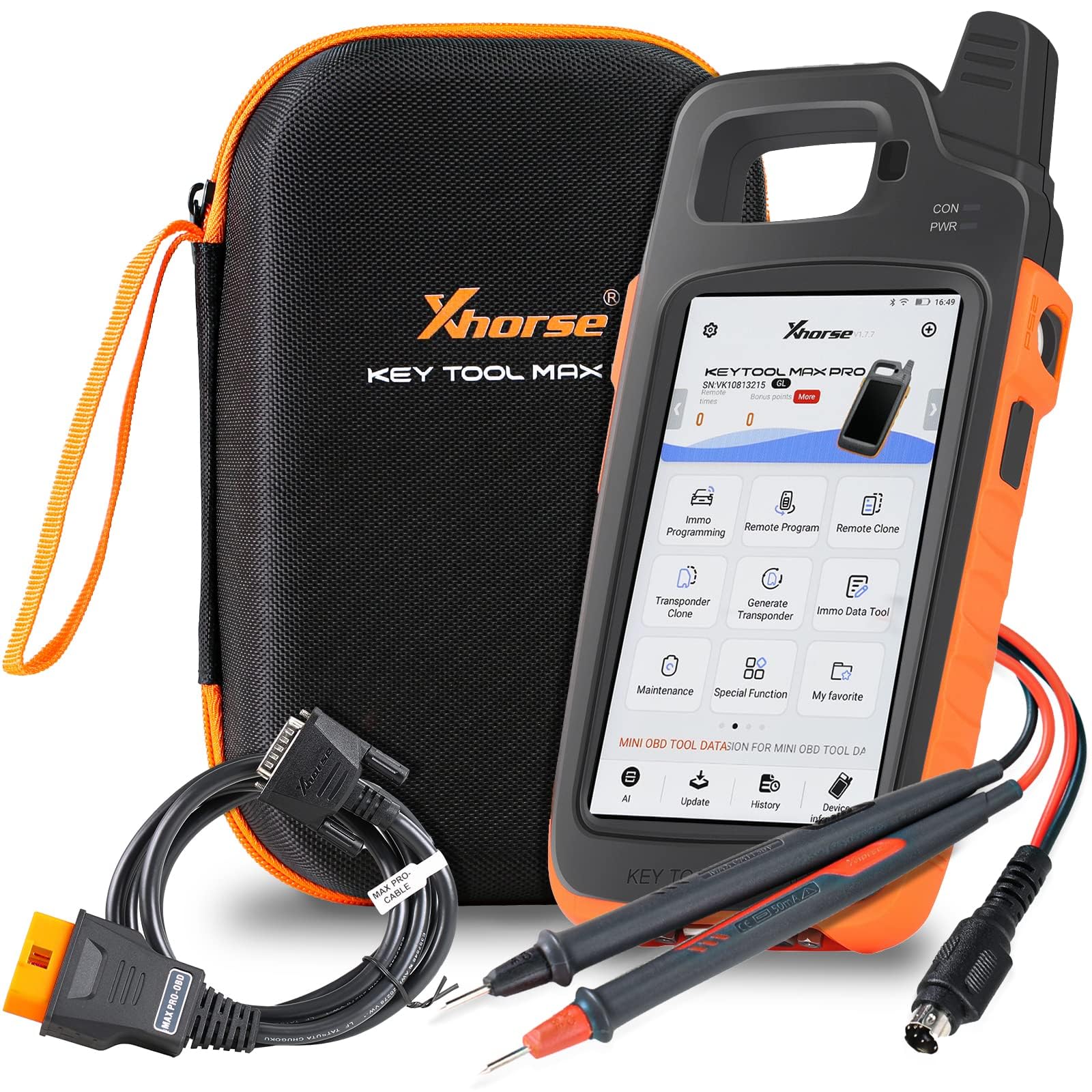 2022 Xhorse Key Tool Max Pro with Built in OBD Module，Remote