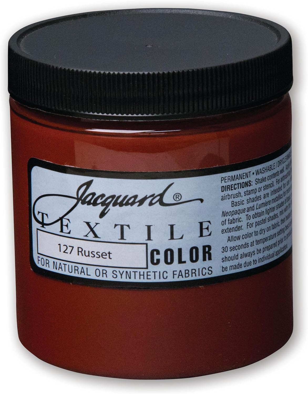 Jacquard Textile Color, Colorless Extender- Permanent Fabric Paint for Clothes, Furniture Upholstery, Shoes or Tote Bags – Indoor & Outdoor Fabric Paint – 32 Oz, Upholstery Fabric Paint