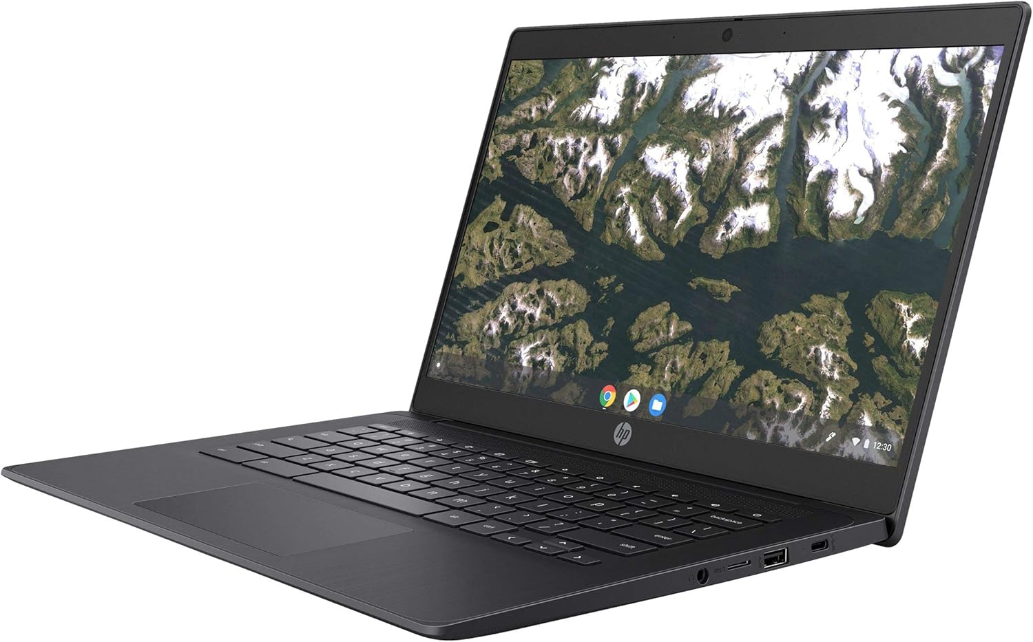 HP Chromebook 14 G6 - Celeron N4020 / 1.1 GHz - Chrome OS 64-8 GB RAM - 32 GB EMMC - 14" 1366 X 768 (HD) - UHD Graphics 600 - Wi-Fi, Bluetooth - Chalkboard Gray - Kbd: US - 1A717UT#ABA