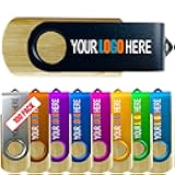 [32GB 3.0-100pcs] Custom Wooden USB Flash Drive 32GB USB3.0 with Frosted Cover 100 Pack Bulk Wood USB Drives with Personalized Logo Customized Thumb Drives with Brand - Maple