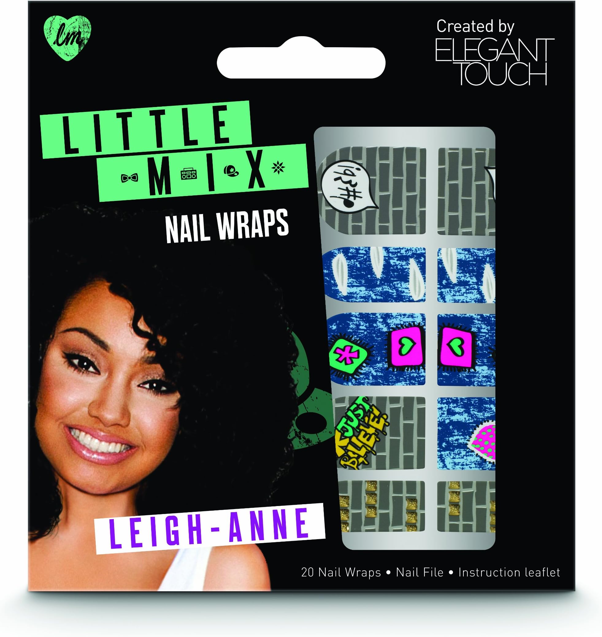 Little Mix Created By Elegant Touch Leigh Ann Nail Wraps