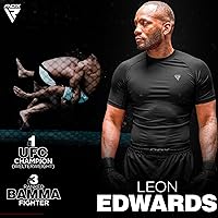 Vista 5 de RDX Protector de ingle para boxeo, Muay Thai, Kickboxing y lucha MMA, equipo abdominal de cuero de piel Maya para entrenamiento de artes marciales