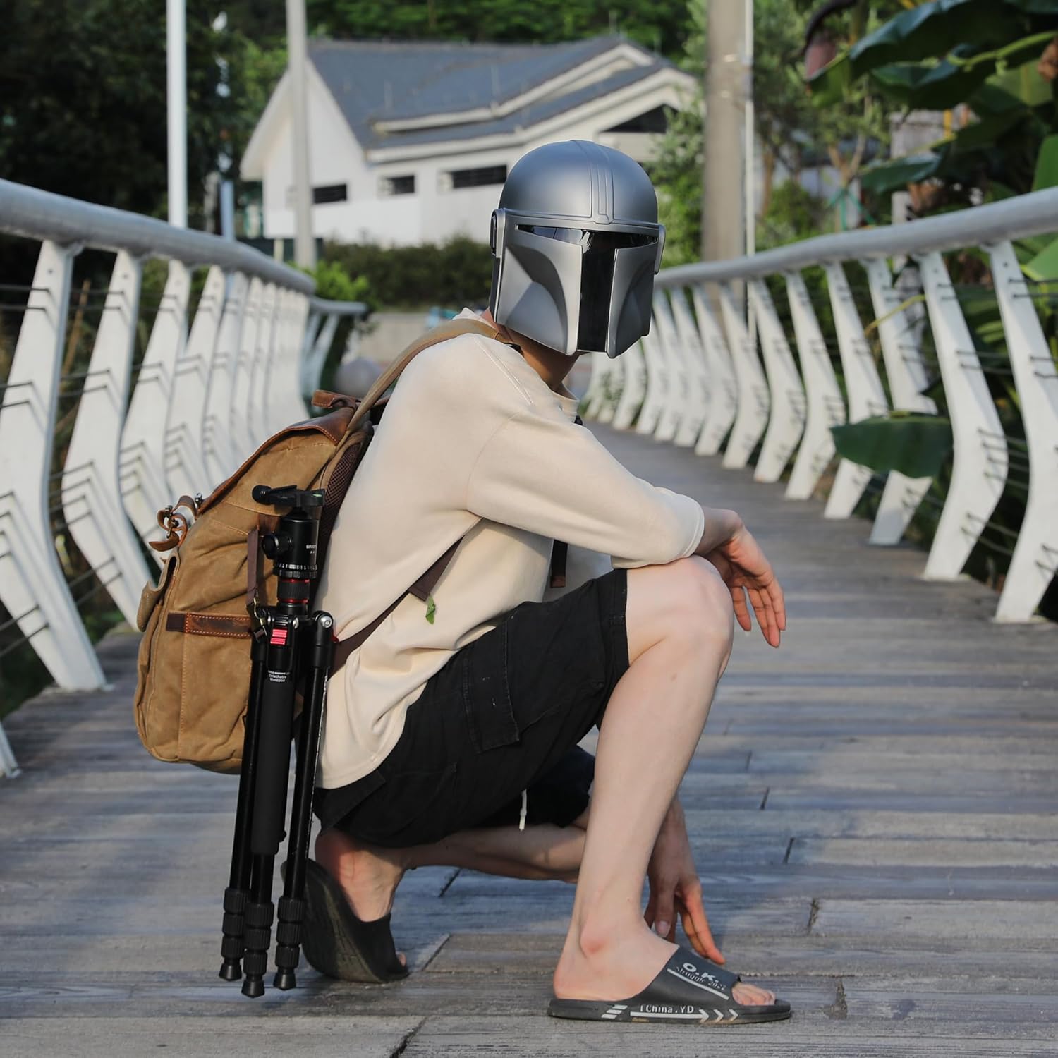 Halloween Mask Wearable Helmet for Kids/Men/Women,Wearable Helmet mask Costume and Role-Play Dress Up,ideal for birthdays, Christmas - Image 9