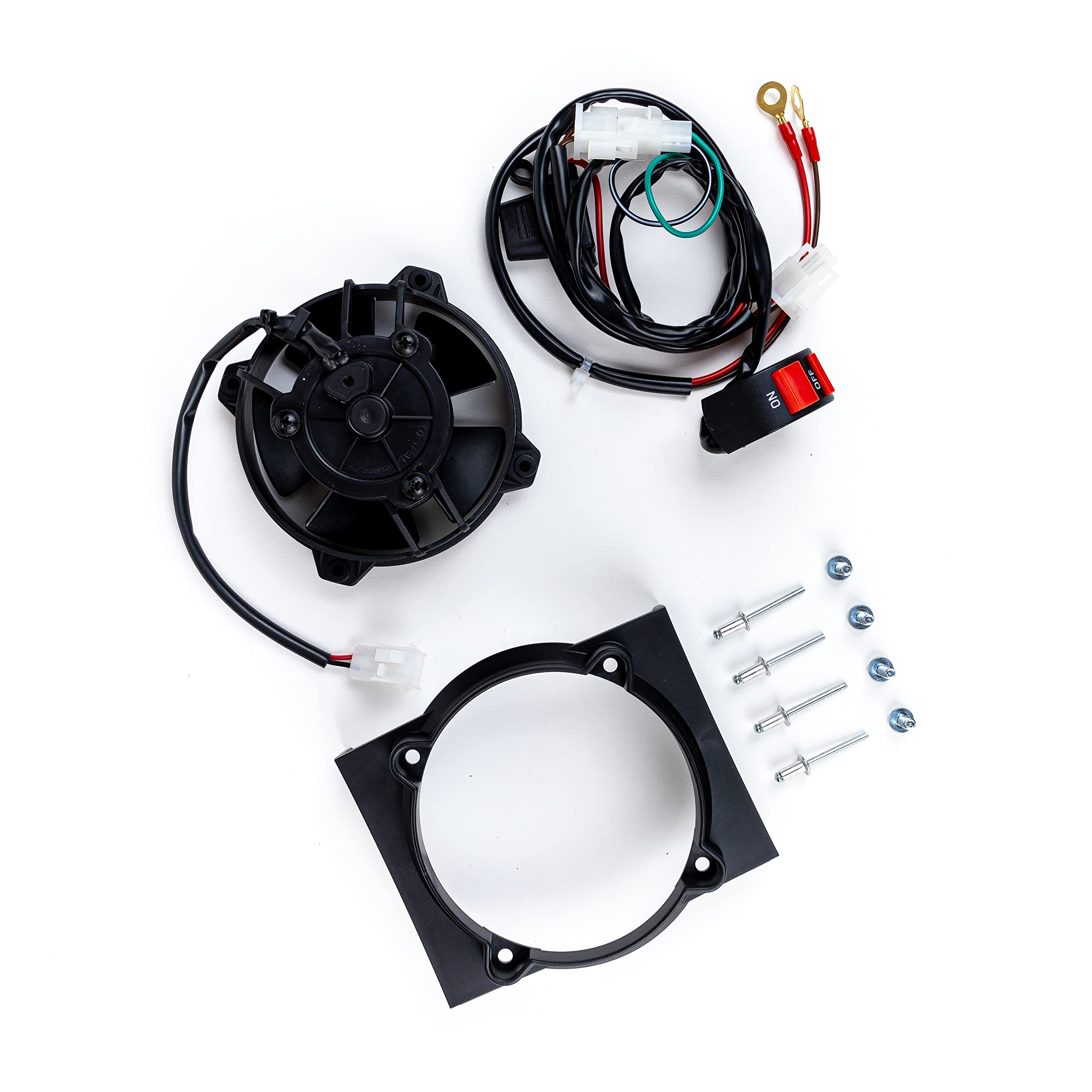 Ventola Radiatore SPAL Per Sherco 2014-2022 – Kit Completo Con Interruttore!
