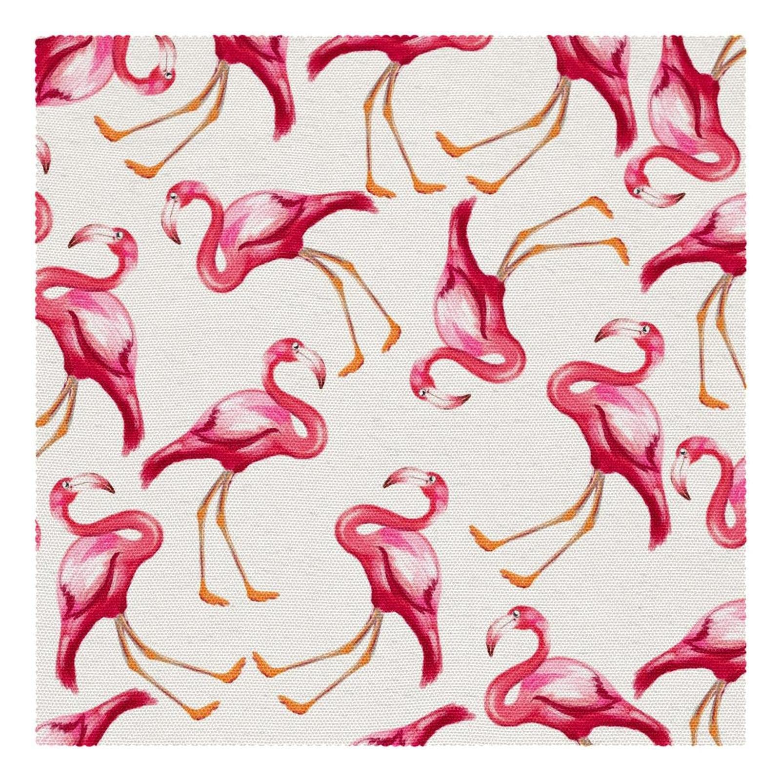 Sets de table flamants roses pour animer vos dîners en salle à manger
