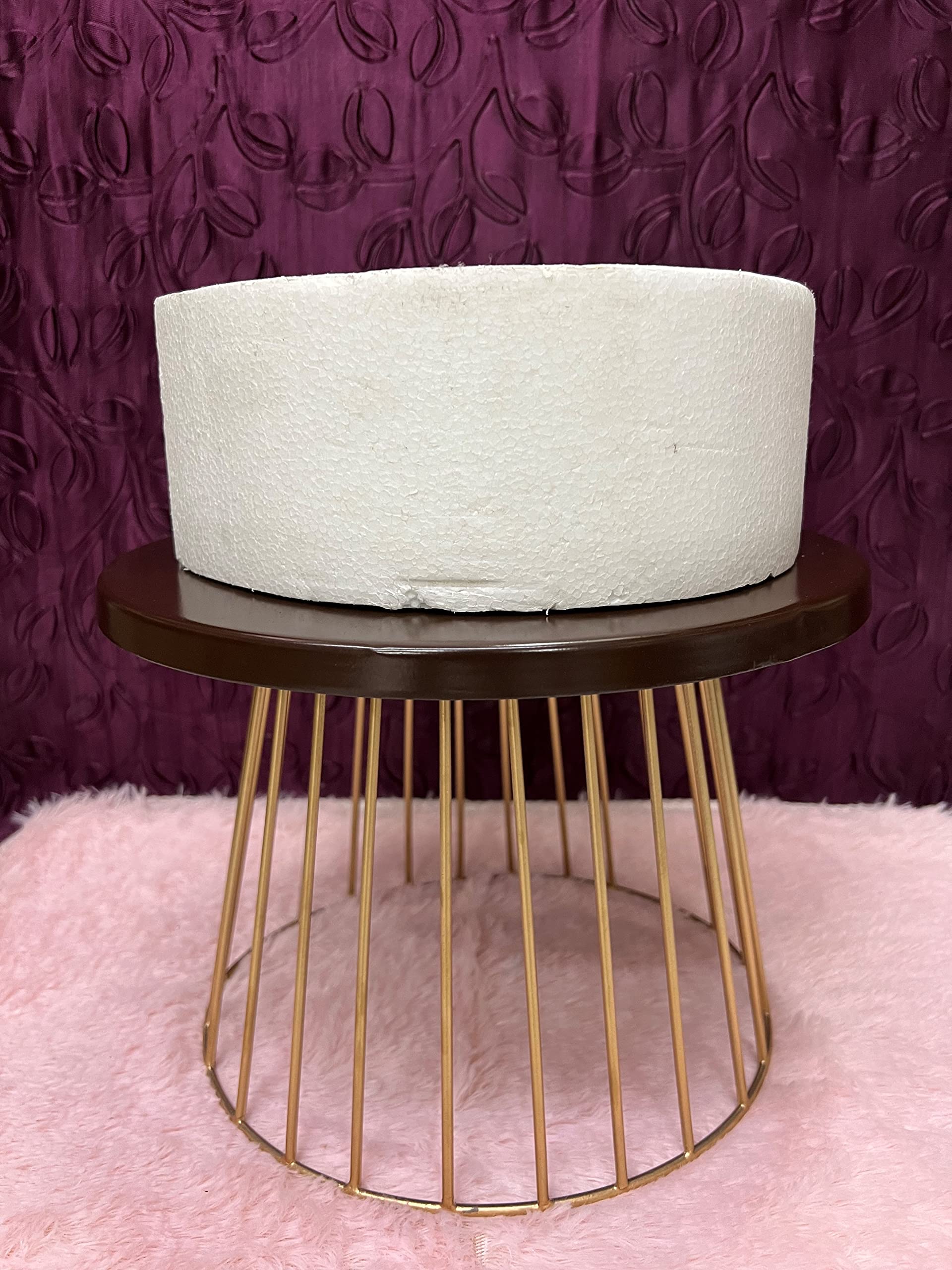 BAKERS 4U Golden Cake Stand (12 Inch) 2