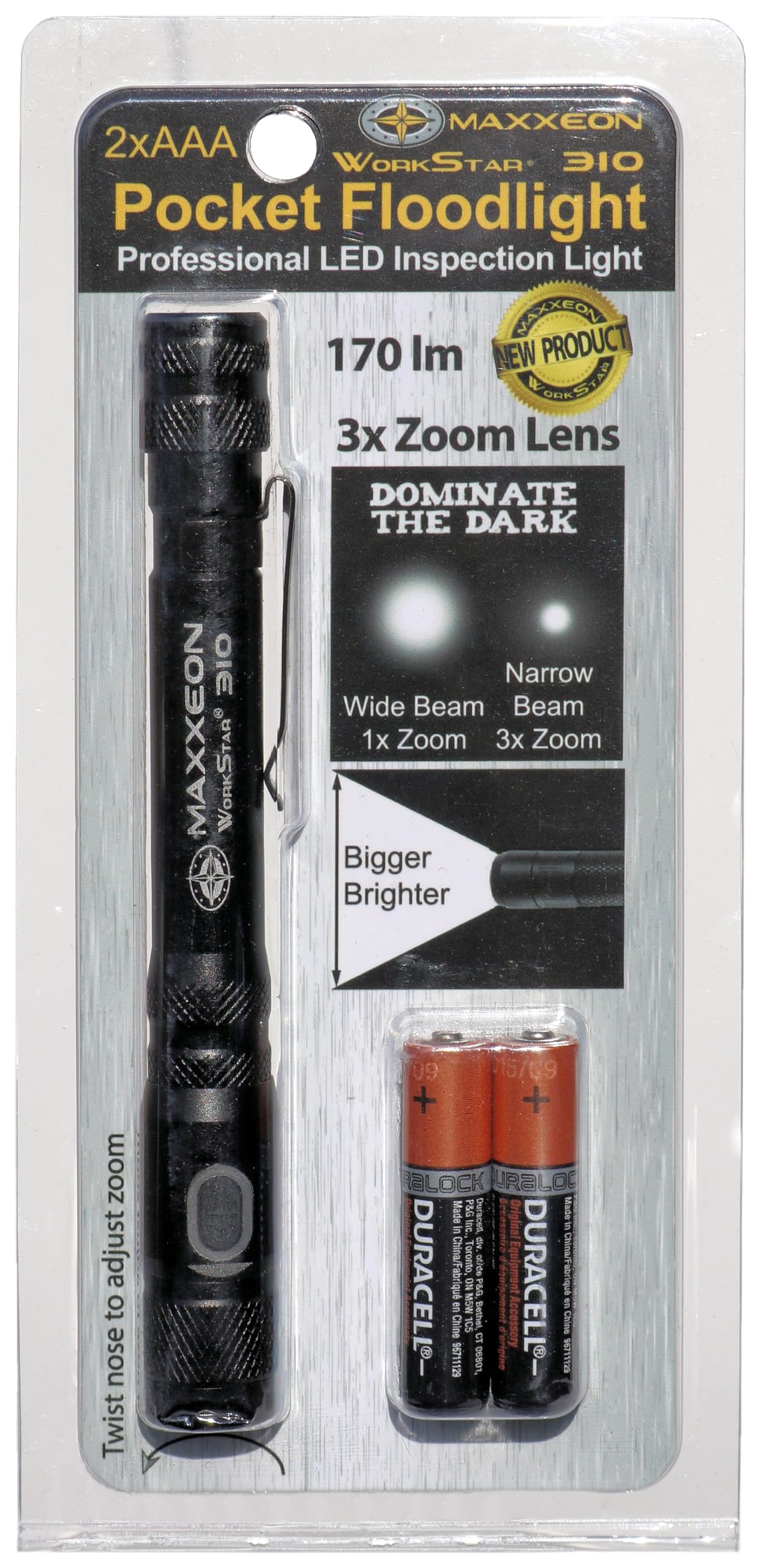 Amazon.com: Maxxeon MXN00310 - WorkStar 310 LED Zoom Penlight