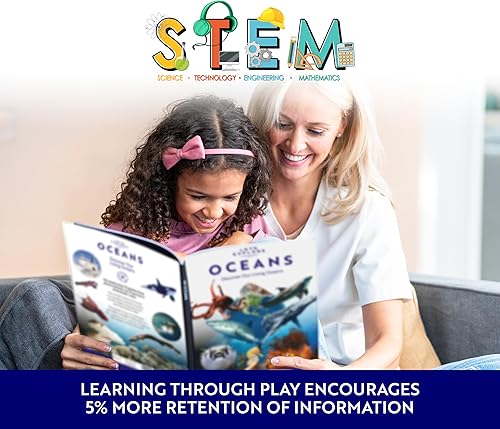 Miniatura 10 de Let's Explore Oceans Auriculares de realidad virtual para niños una aventura familiar de realidad virtual para nadar con ballenas, tiburones y