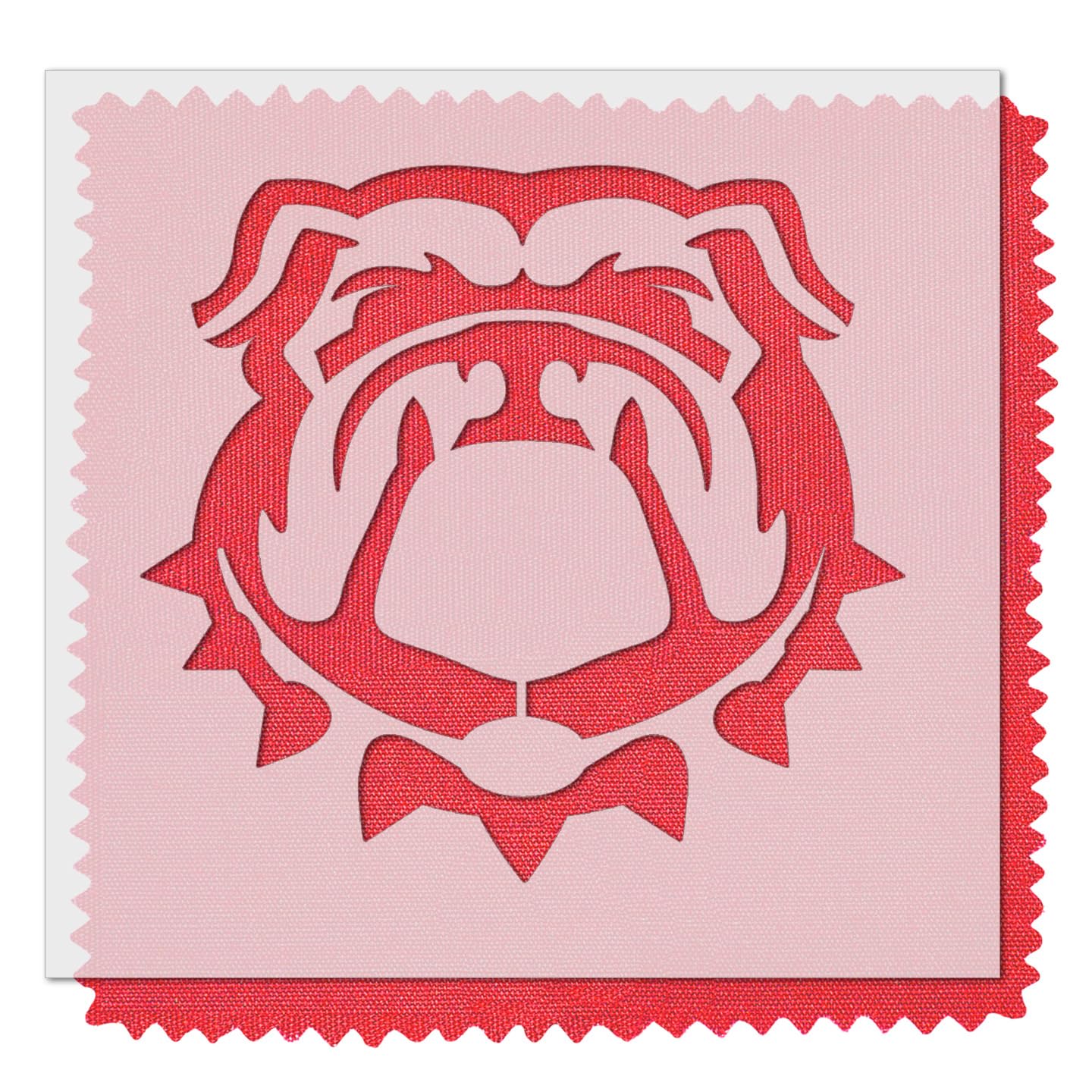 Stencil Stop Georgia Bulldogs Dog Logo Stencil - 12 x 11.10 Inches - Reusable Bulldog Stencils for Painting on Wood, Walls, Fabric & Rocks - Durable 14 Mil Mylar Plastic - Officially Licensed