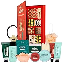 SpaLife Holiday 12-Day Beauty Advent Calendar Travel-Friendly Skincare Gift Set 12 Days of Self-Care Spa Set Body Care Skin Care SpaLife Holiday Stocking Stuffer