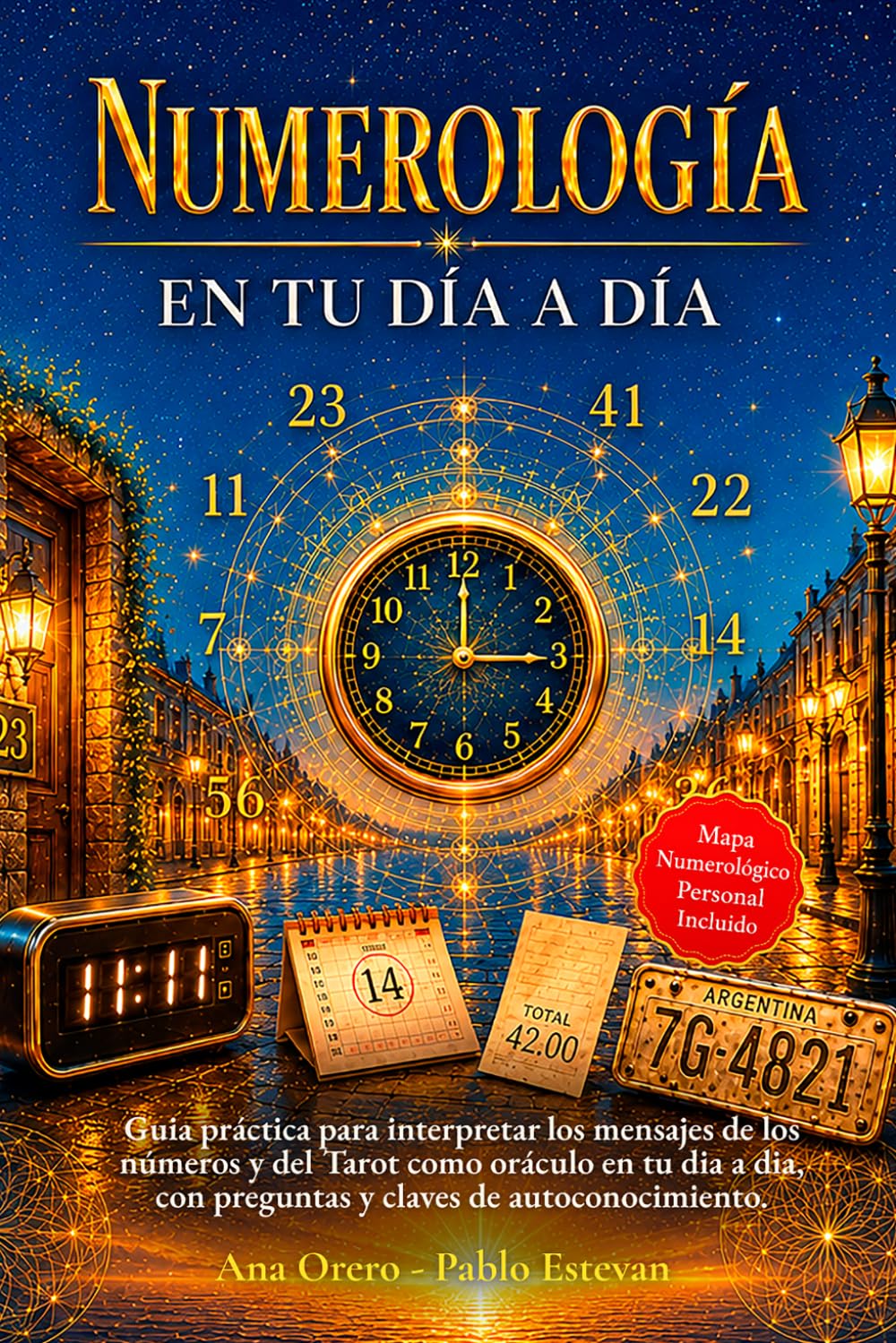 Imagen de catálogo asociada a Numerología en tu Día a Día: Guía práctica para interpretar los mensajes d