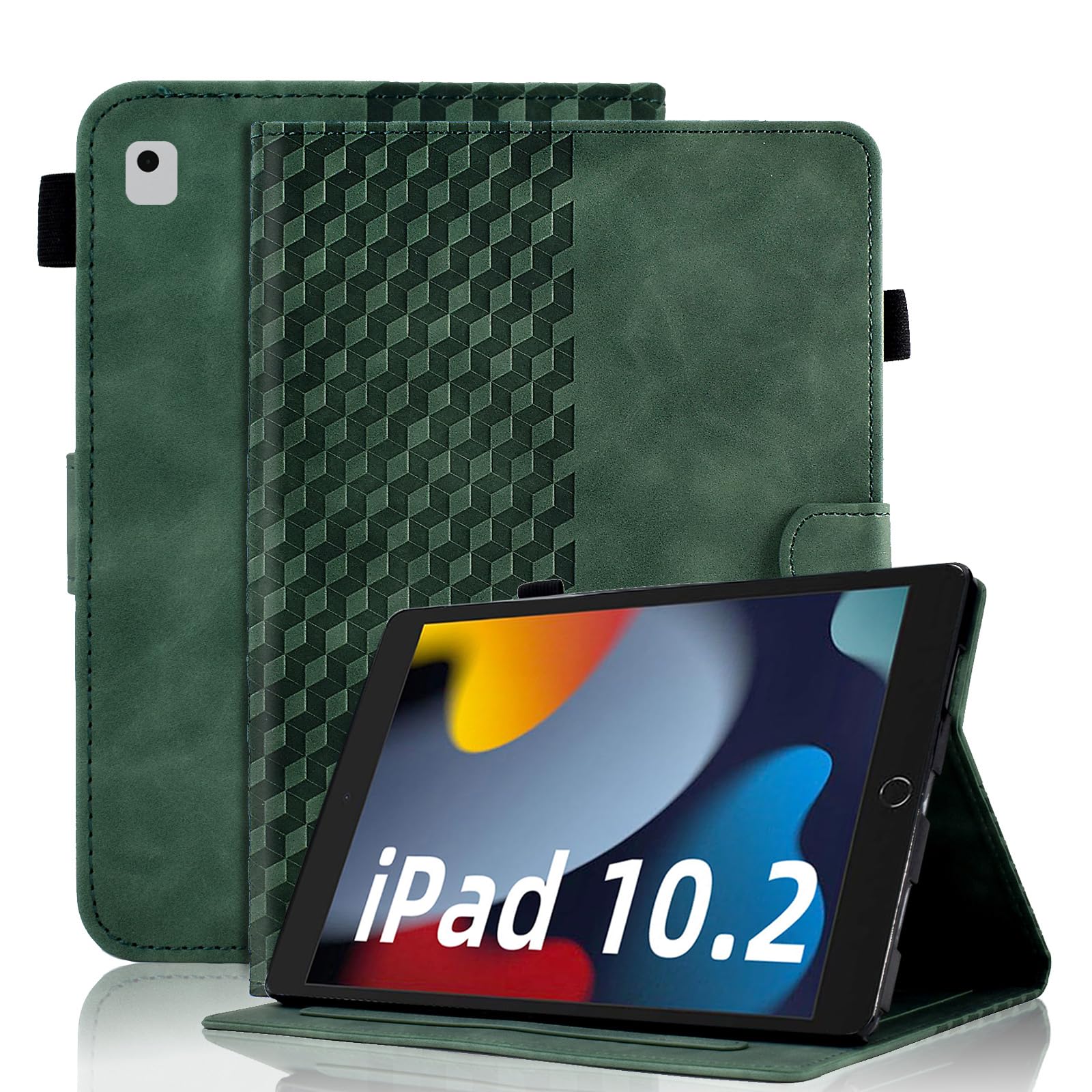 Case for Honor Pad X8a 11 Inch Tablet 2024 Protective Case Premium Leather Folio Smart Case with Auto Sleep/Wake Pen Holder Card Slot for Honor Pad X8a- Dark Green — view 199
