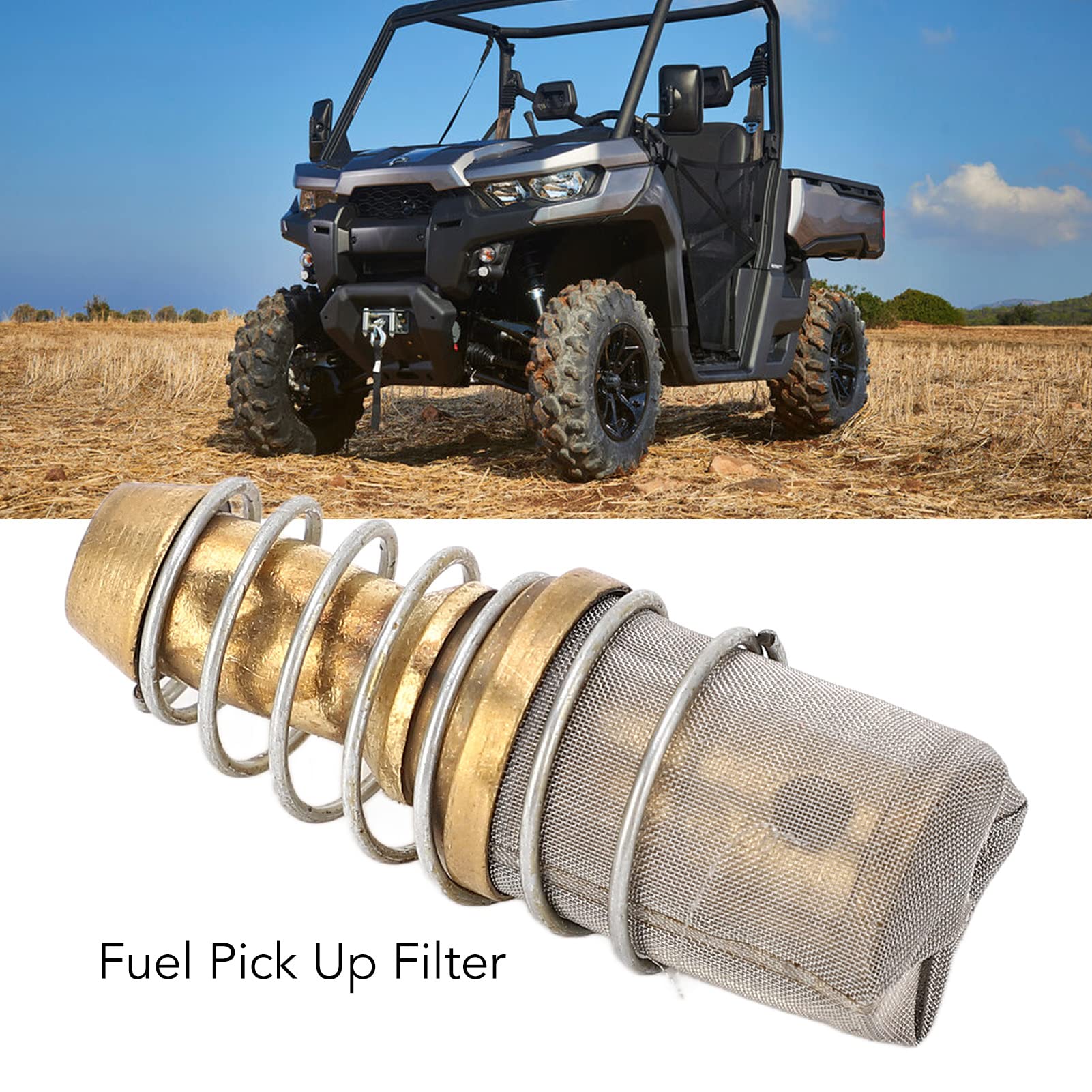 2-Pack Fuel Pickup Filter 414865700 – Replacement For Can-Am Outlander, Traxter, Quest ATV