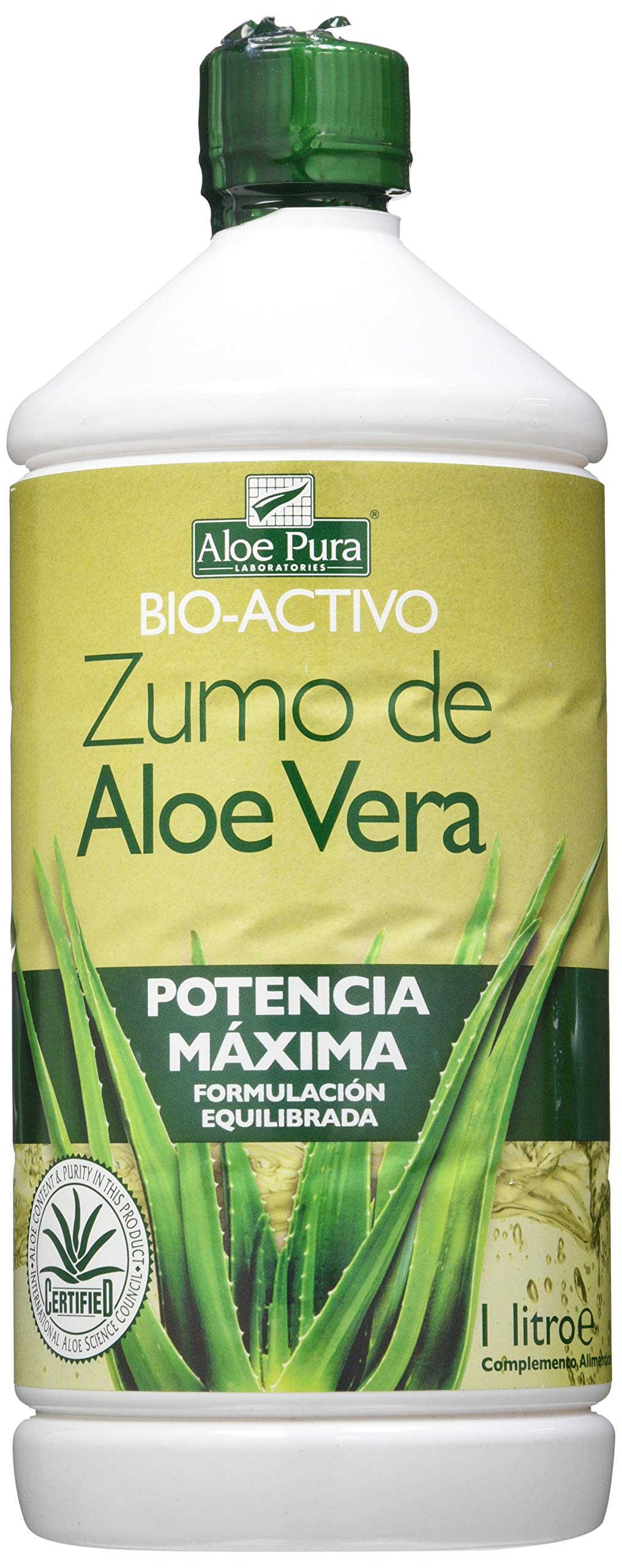 jugo aloe vera 1l aloe pura 1 lt.