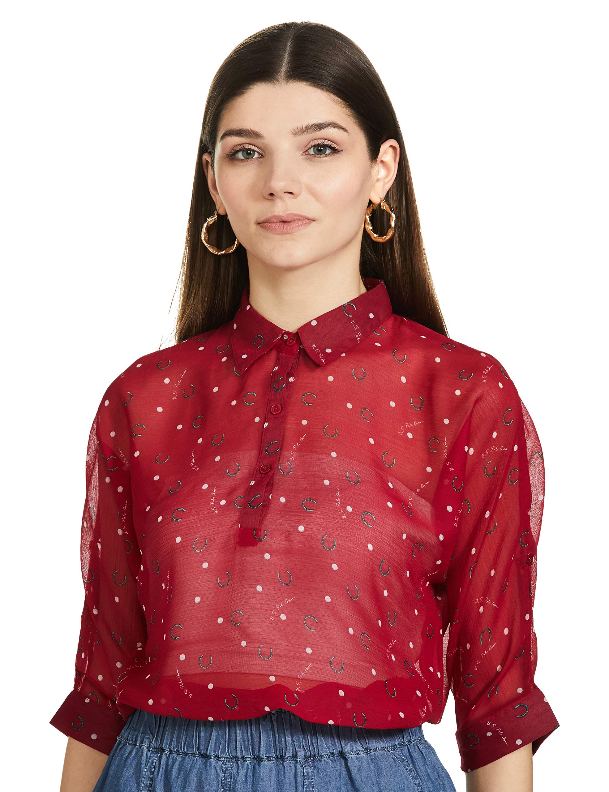 Women's Cotton Solid Regular Fit Top-image-28