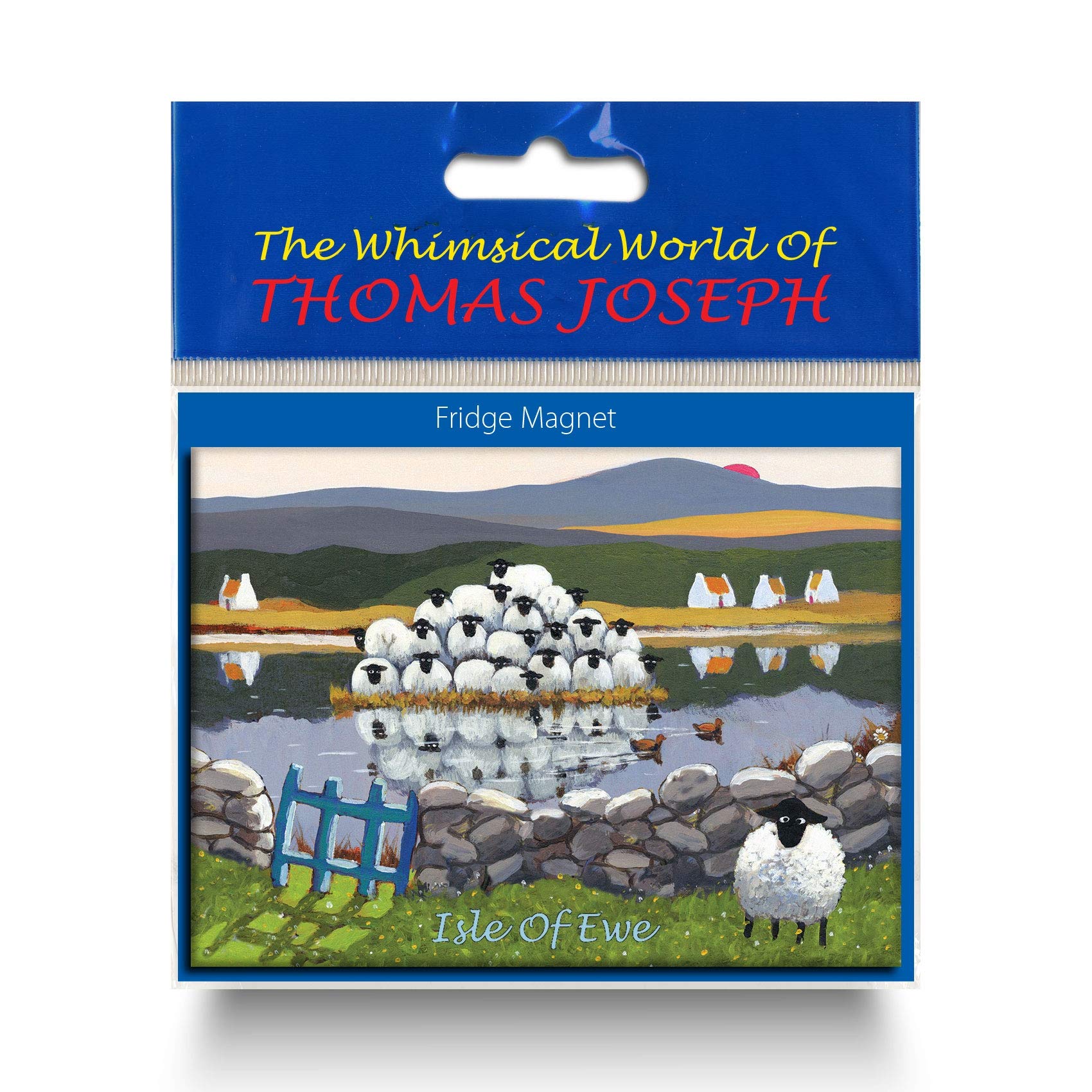 Thomas Joseph Isle Of Ewe Fridge Magnet Sheep Gift