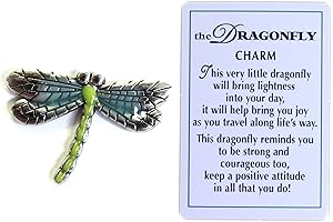 Dragonfly Charm of Spirit with Story Card