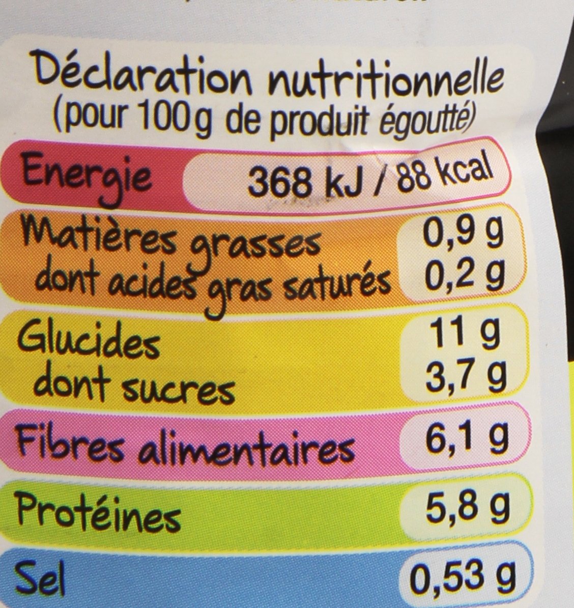 d'aucy Guisantes pequeños, extrafinos, 800 g, 6 unidades