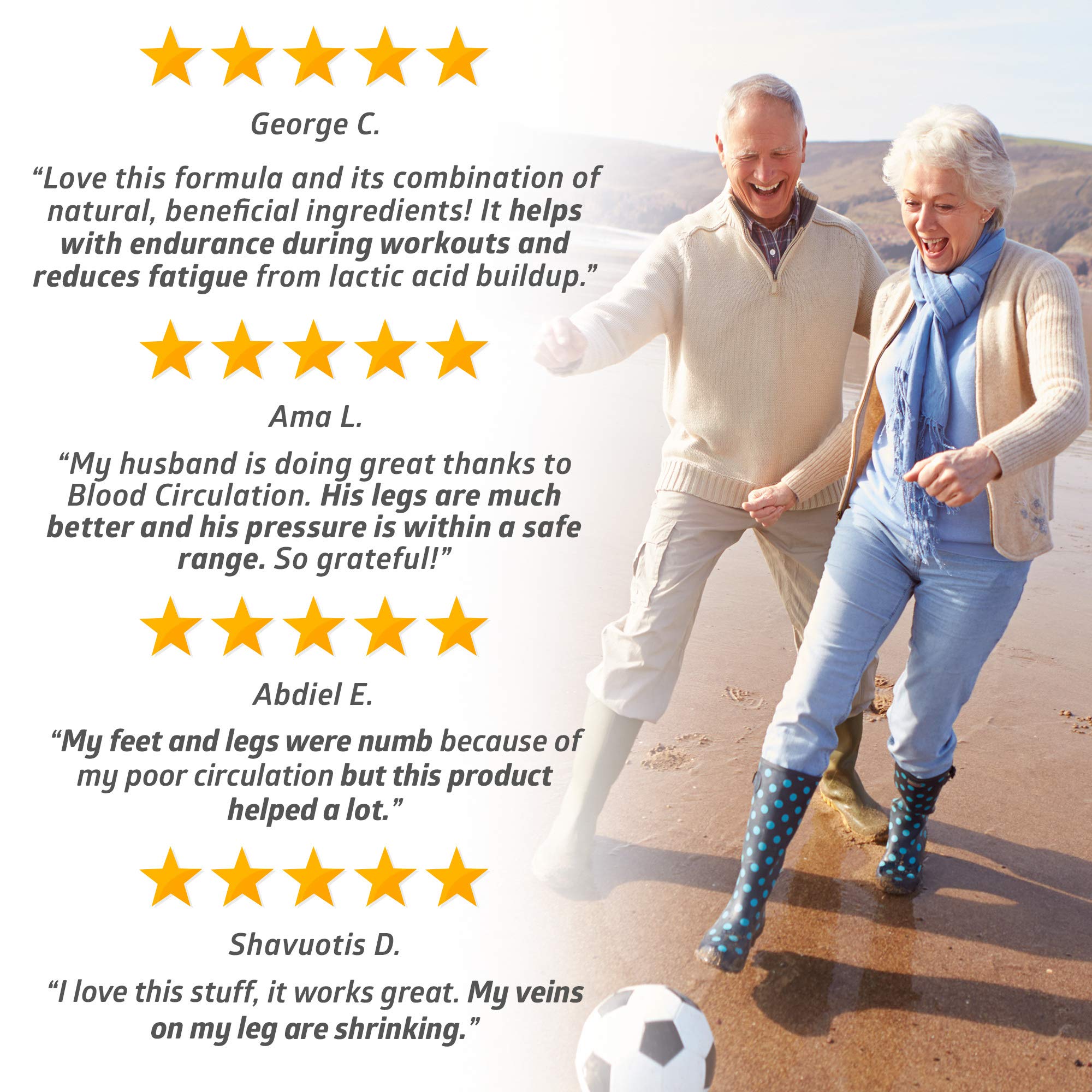 N1N Premium Blood Circulation Supplement [8 Powerful Herbs & Vitamins