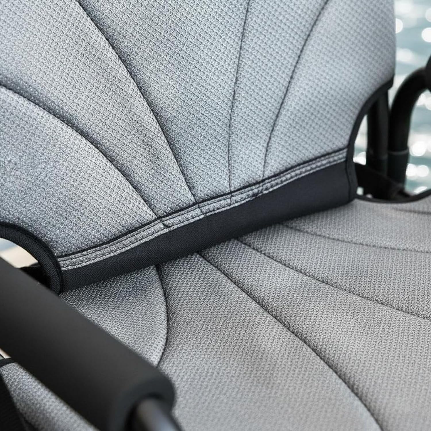 Asiento giratorio Kayak, respaldo plegable ajustable silla multifuncional