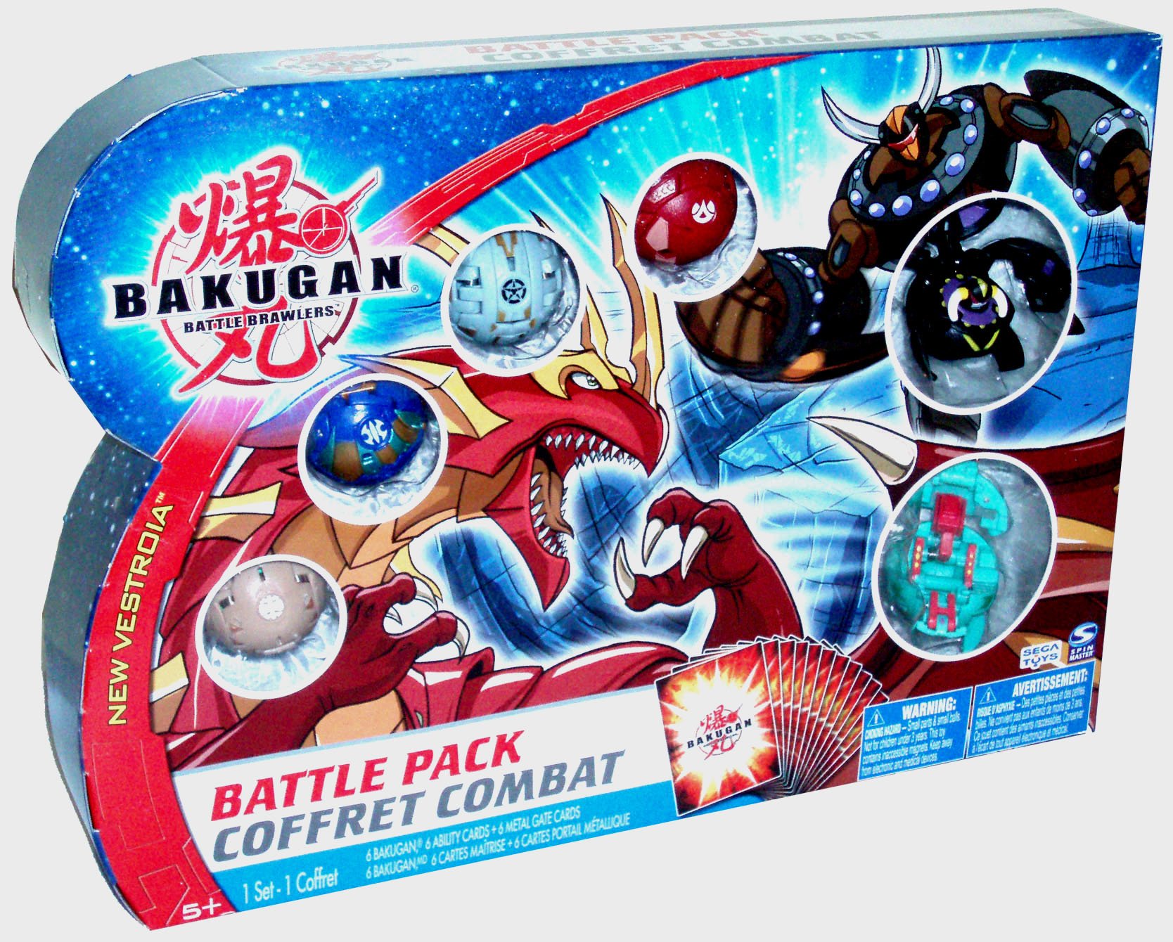Spinmaster Bakugan Battle Brawlers New Vestroia Bakuneon Series