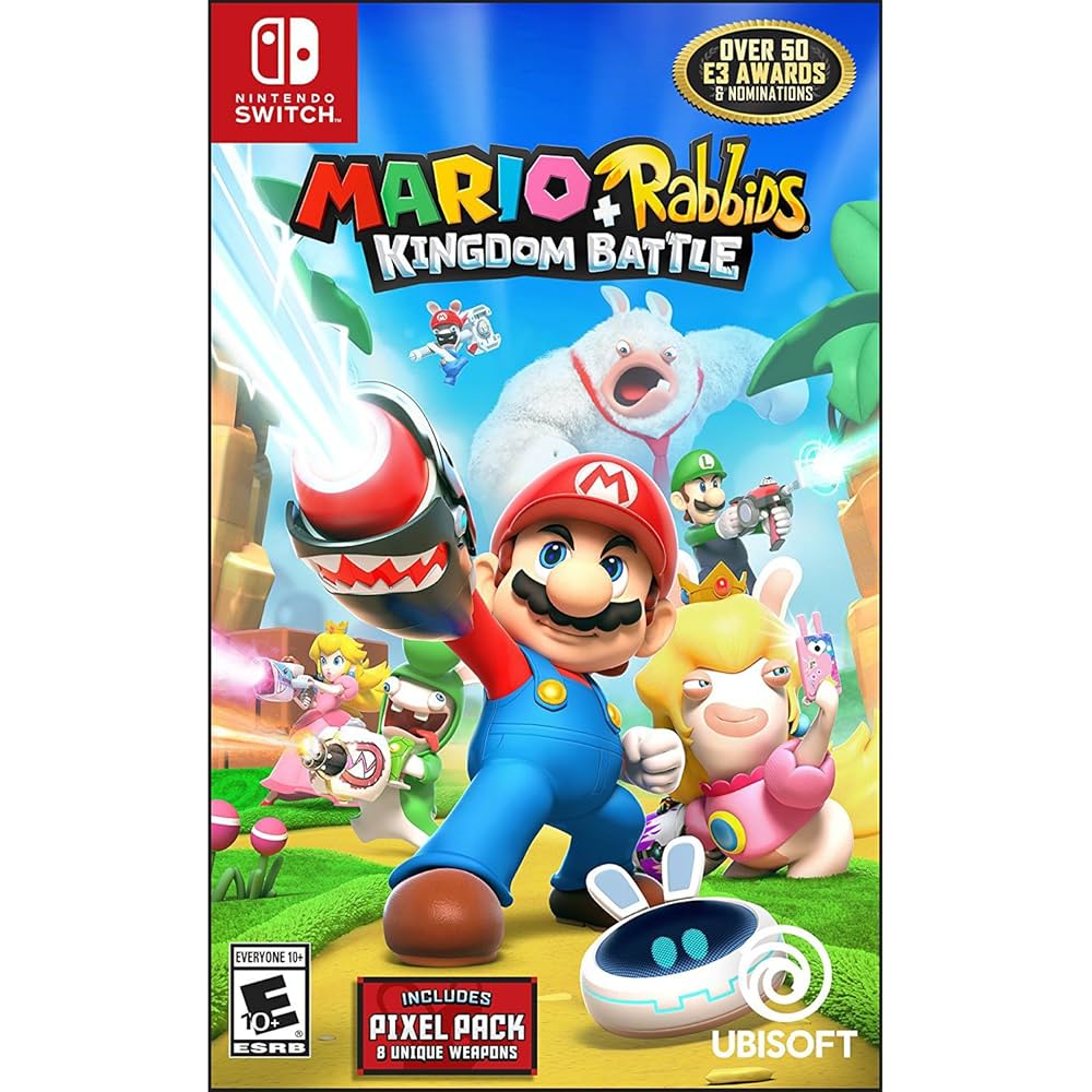 Amazon.com: Mario + Rabbids for Nintendo Switch : Ubisoft