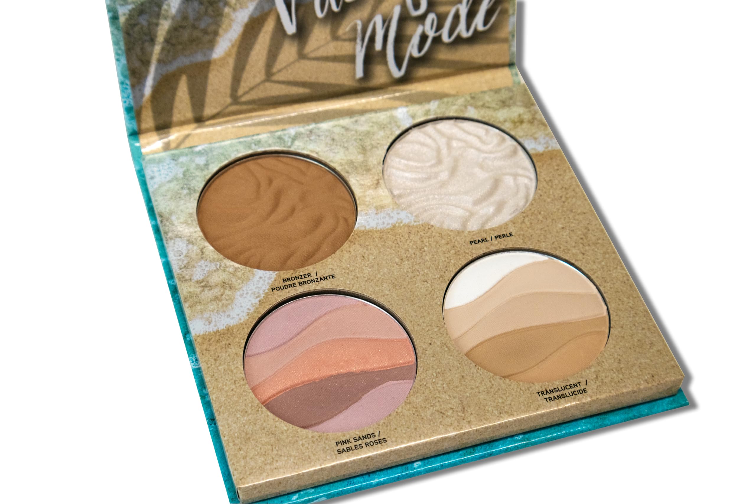 Physicians Formula Butter Dream Quad Palette, Paleta do Twarzy z Pudrem Brązującym, Różem, Rozświetlaczem i Półprzezroczystym Pudrem z Masłem Amazońskim, Łatwa w Rozcieraniu Kremowa Konsystencja