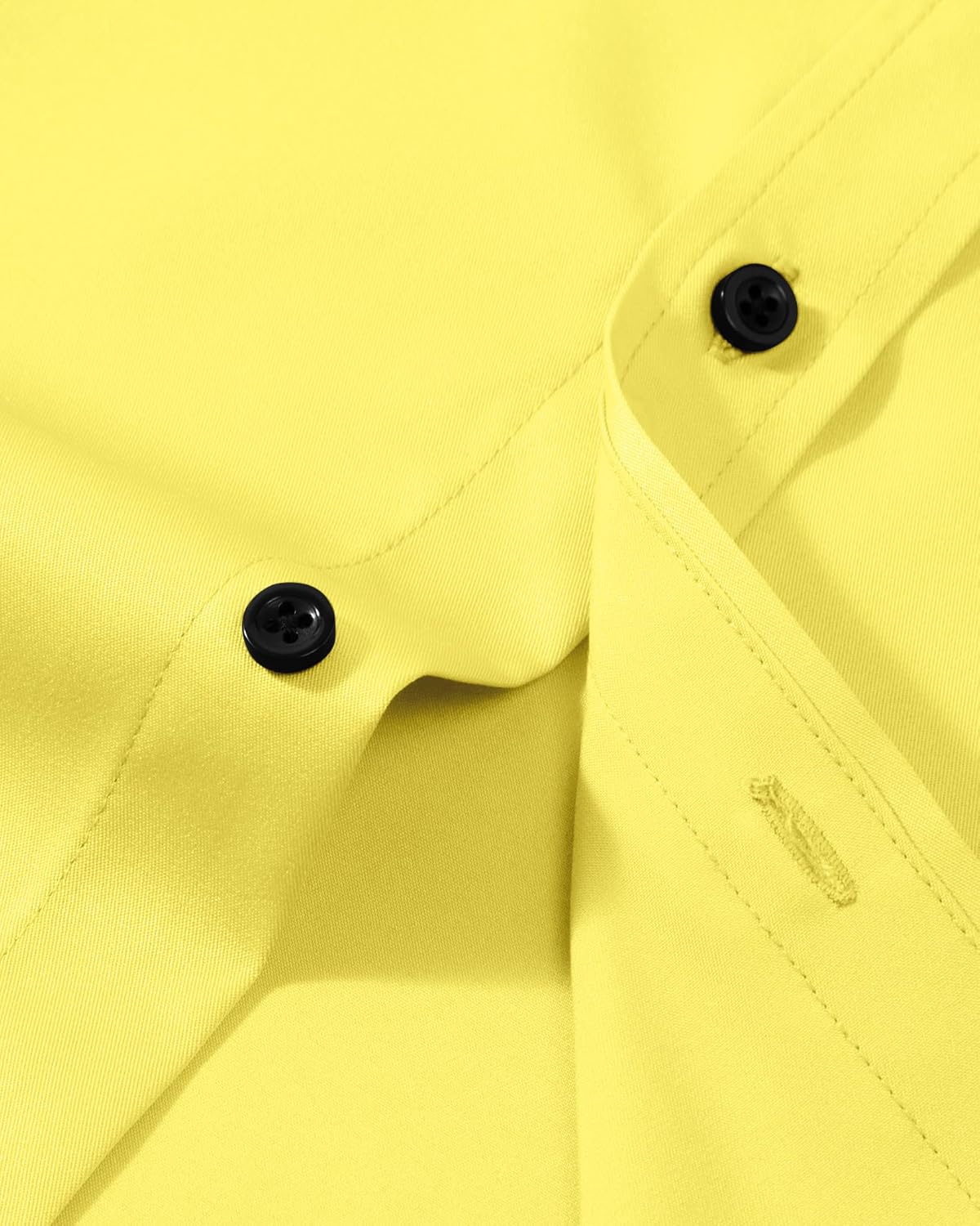 Men’s Wrinkle Free Dress Shirts Regular Fit Long Sleeve Non Iron Business Casual Wedding Stretch Button Down Shirt thumbnail