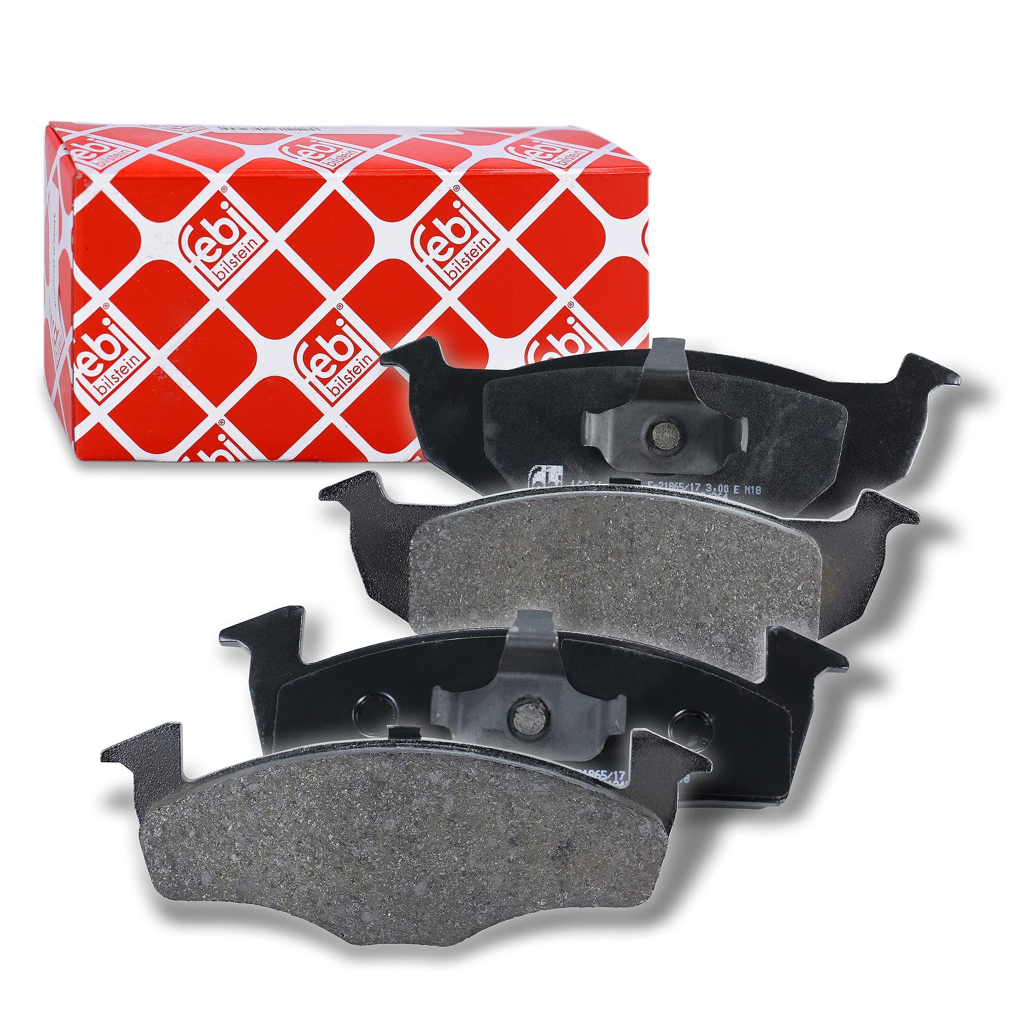 Brake pads Front Axle 16044 FEBI BILSTEIN for VW SEAT SKODA