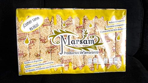 Directamente de Aztec Lands (Xochimilco)! Barras tradicionales de amaranto de Abuela (grandes, 20 onzas)