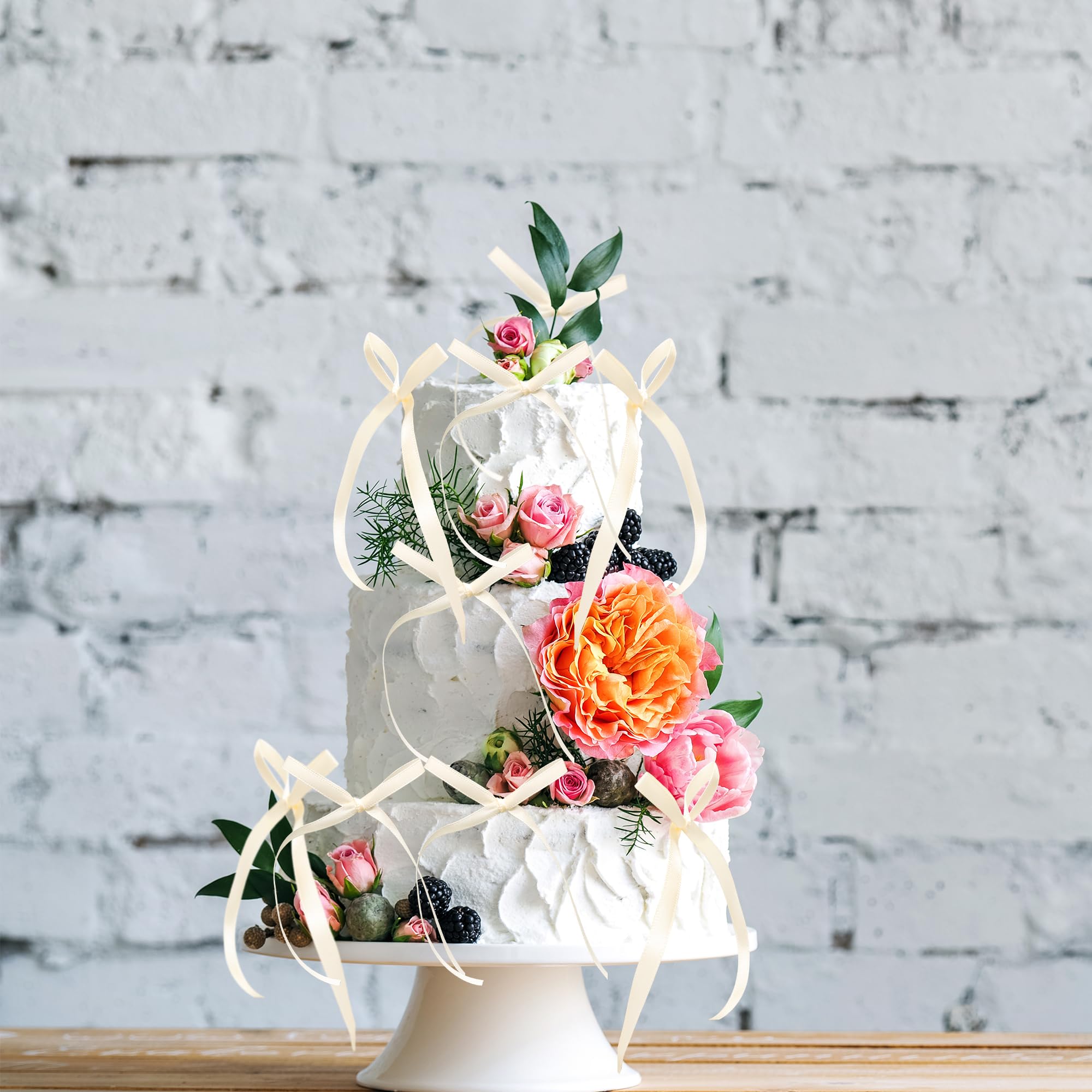 Lot De 40 Nœuds Décoratifs Pour Gâteaux De Mariage
