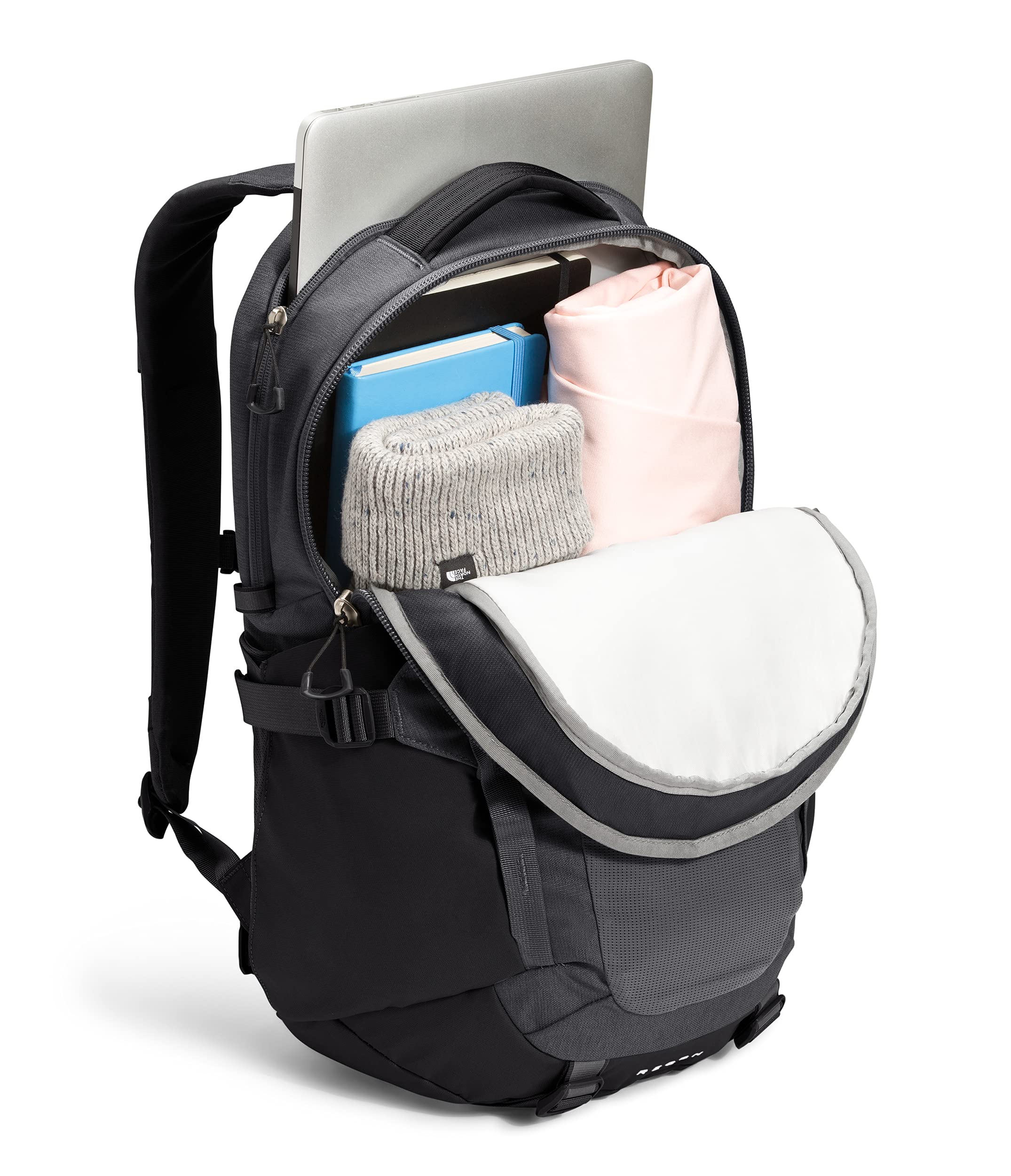 The North Face Recon Everyday Laptop Backpack - PFAS Free, Summit Gold/TNF Black, One Size