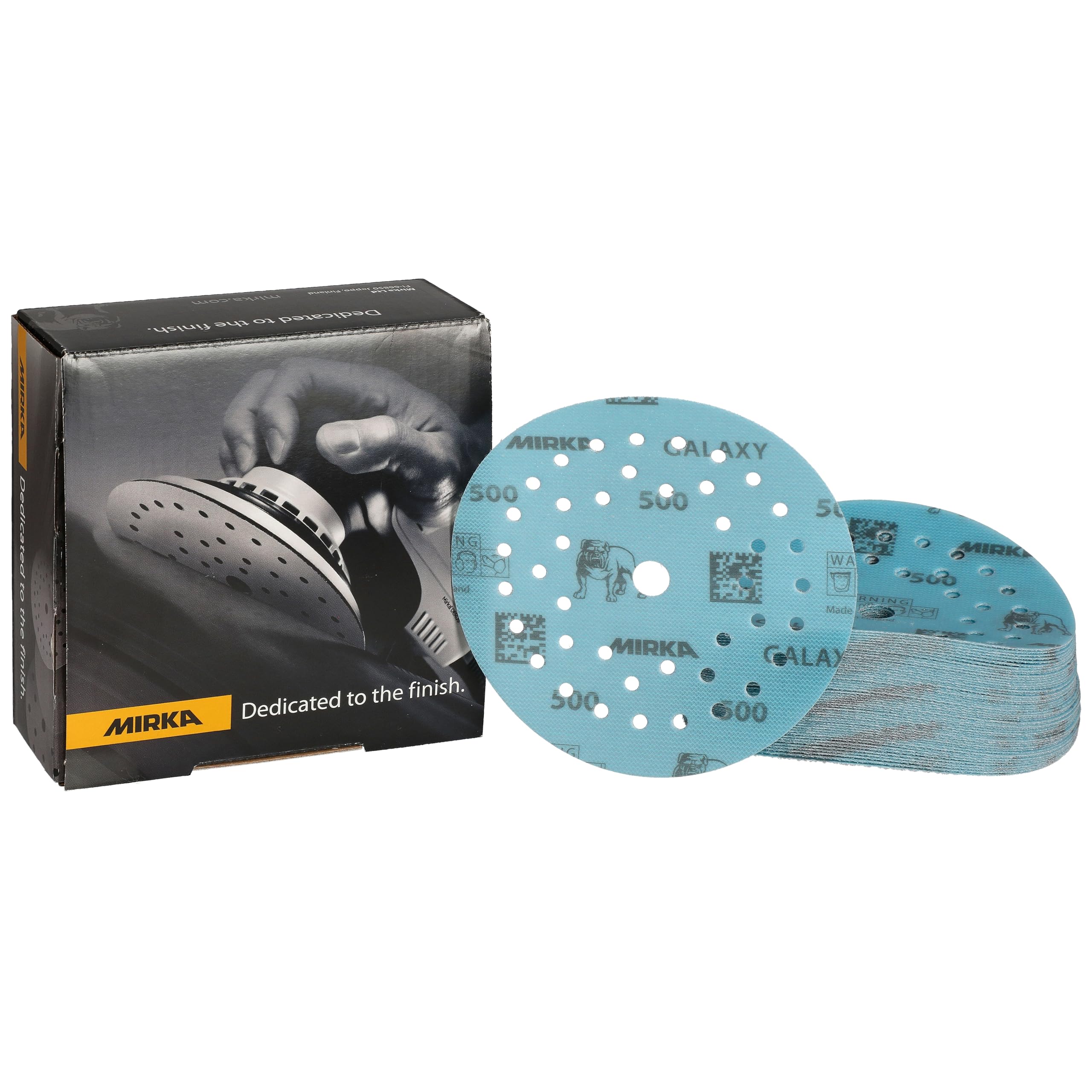 Mirka Galaxy 125mm Grip Multifit Abrasive Sanding Discs Hook & Loop