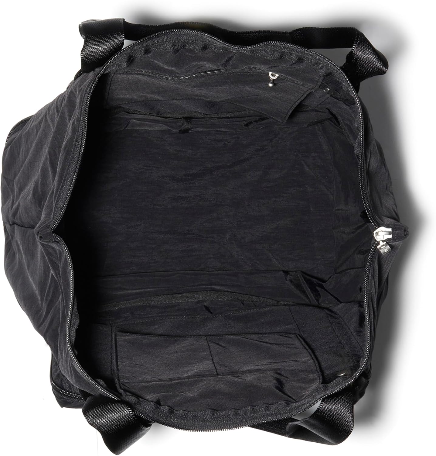 Baggallini Carryall Expandable Lightweight Travel Tote 22" Packable Folding Compact Nylon Washable Weekender w/Luggage Sleeve - Image 9