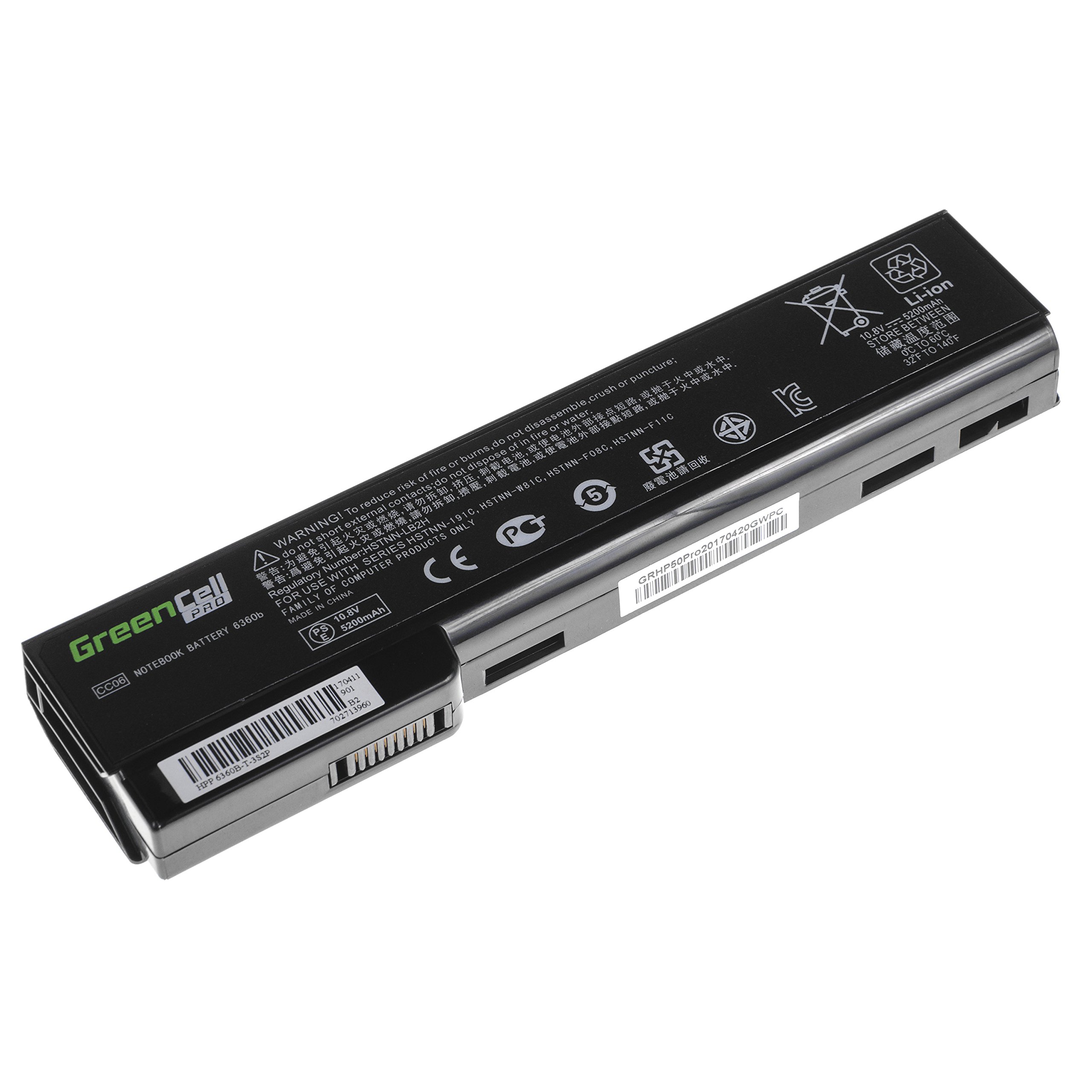 Pro Series Battery CC06XL 6x5200mAh På Laptop HP - Dettaglio