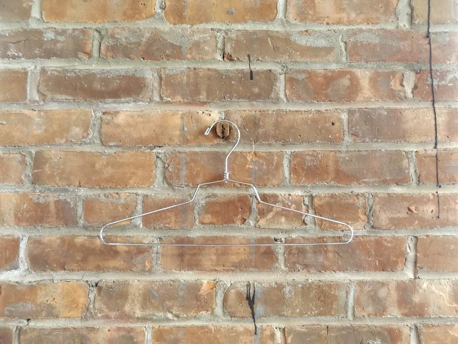 NAHANCO SLD-18, 18” High Polished Chrome Chic Shirt Hanger (Pack of 100)