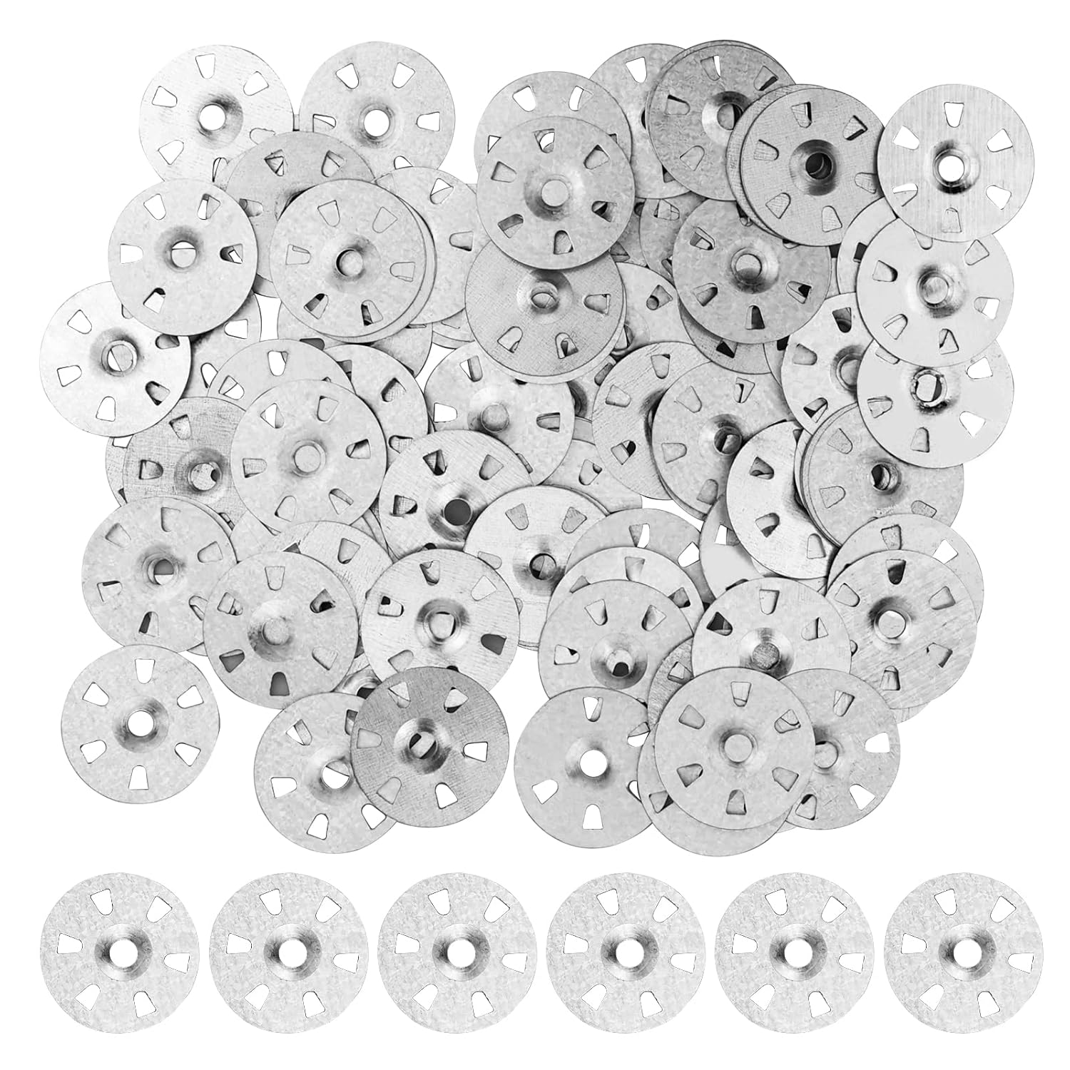 100 Pieces Insulation Washers, 35mm Diameter Easy Fix Washers Backer