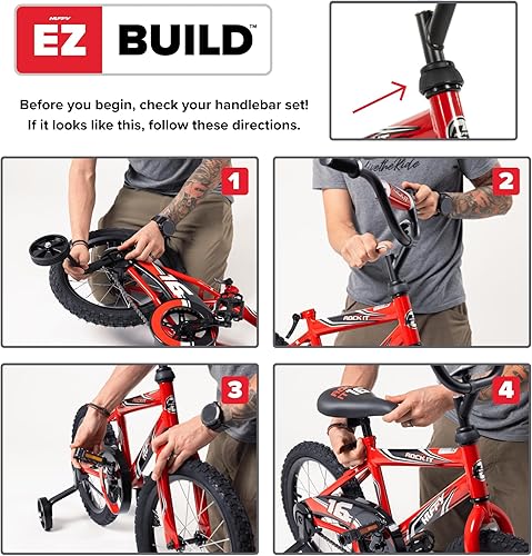 Miniatura 15 de Huffy Disney Girls' Bikes, 1216 Inch Sizes, Ages 3+ Years Old, Disney Princess, Minnie Mouse, Frozen Bicycles, Characters, Removable Training