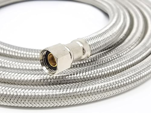 Miniatura 4 de Kit de instalación de manguera para lavavajillas, acero inoxidable de alta calidad, línea de suministro de agua a prueba de explosiones con