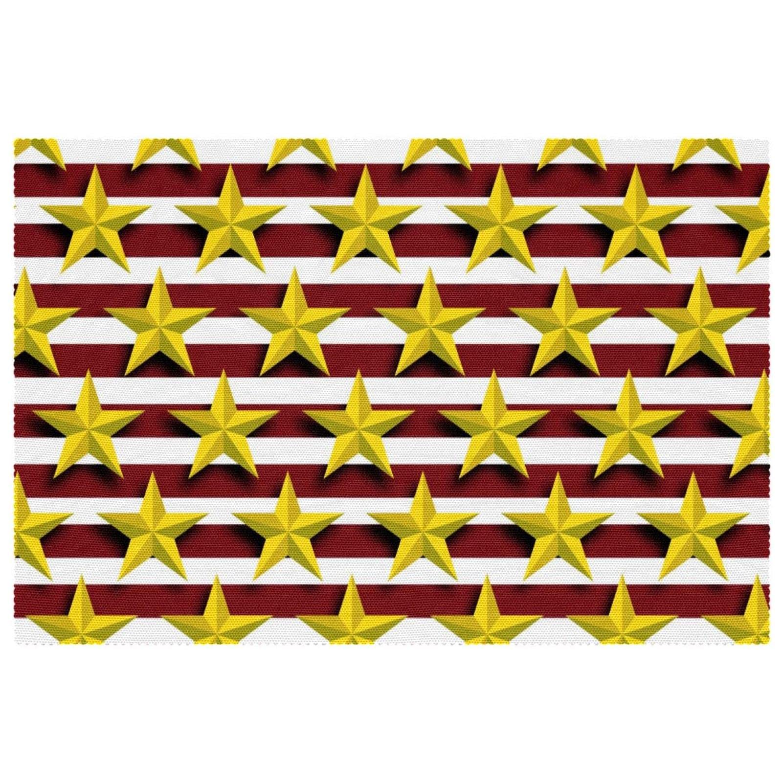 Sets de table résistants à la chaleur lot de 6 antidérapants pour salle à manger