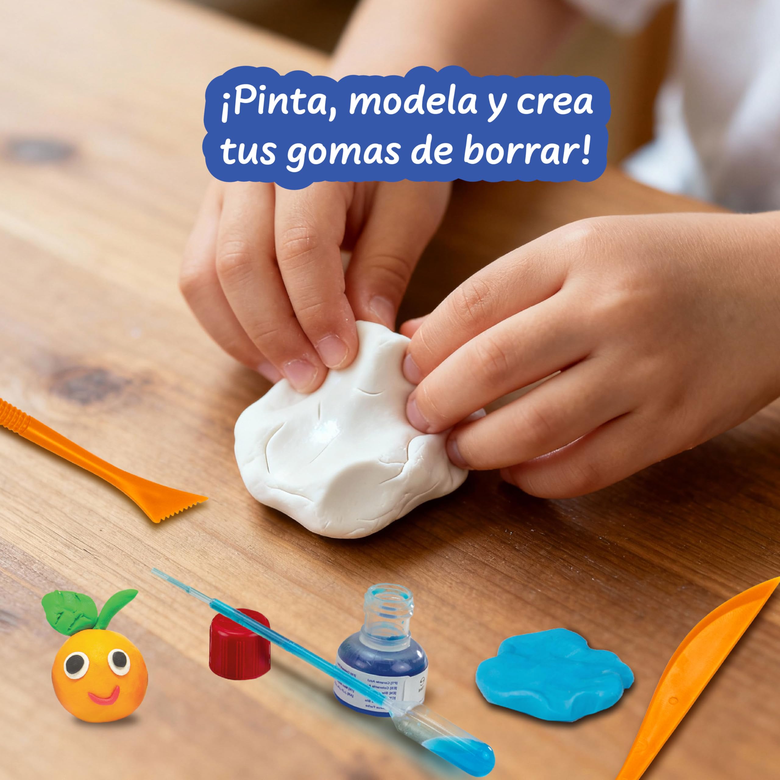 Science4you Crea tus Gomas Kit STEM Juguetes Niños 6+ – Figuras Animales, Gomas que Brillan, Set Manualidades, Material Escolar, Regalo Cumpleaños Niños Niñas 5 6 7+
