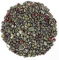 Vista 38 de Chips de cristal de cuarzo de sodalita natural triturado de 1.1 libras, chips de cristales curativos de sodalita a granel, piedras preciosas