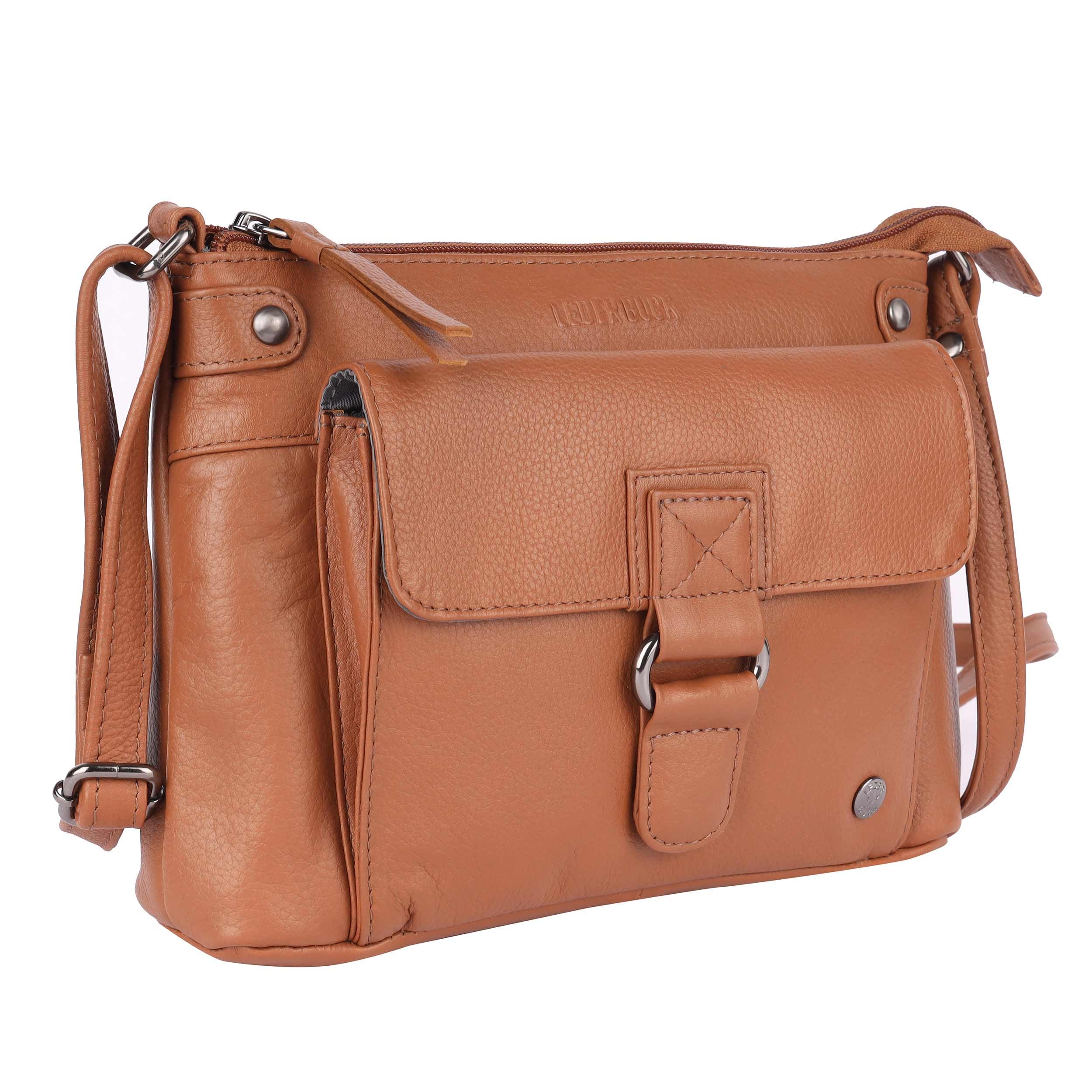 LEDERBUCK Lucy Small Soft Leather Crossbody Handbags Purses