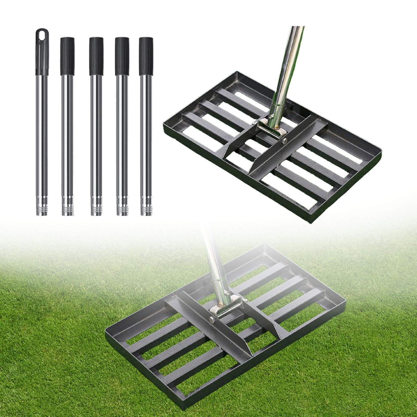 Efficiente e robusto strumento Canna corta a 5 sezioni 43.5x25 cm | livellatore per prati da golf, progettato per chi è esigente nella progettazione paesaggistica dei pascoli. Con , Canna corta