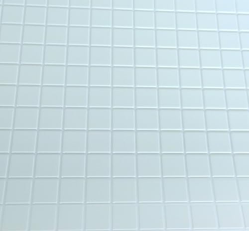 Miniatura 2 de Handley casa de muñecas en miniatura 1 121 24Escala piso de baño cocina blanco hoja de azulejos