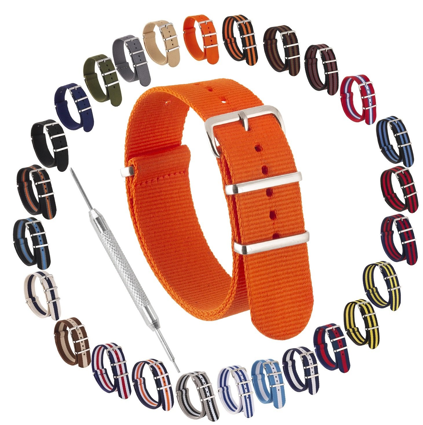 NATO Strap Watch Strap NATO Watch Straps for Men and Women with