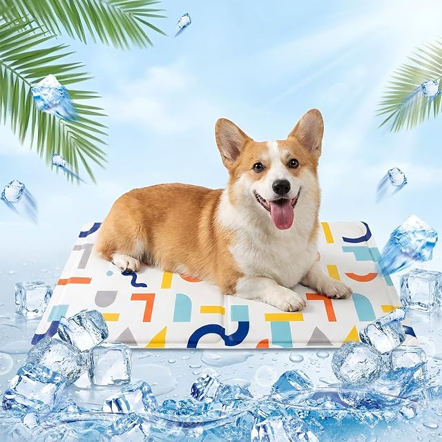 Alfombra Refrescante para Perro, Alfombrilla Fresca para Perros, Cama Refrescante, Manta Refrigerante Perro