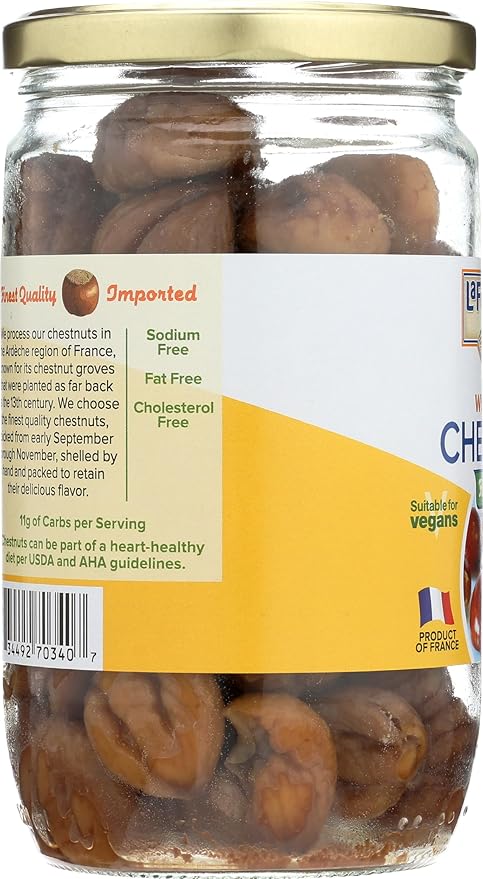 Castanas Enteras Tostadas LA FORESTIERE, 14.8 OZ miniatura 6